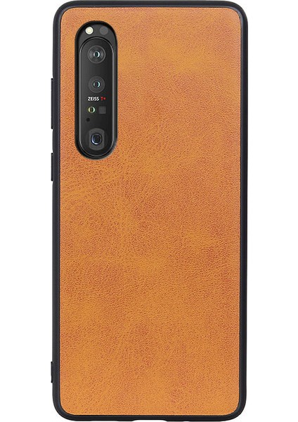 Sony Xperia 1 Telefon Kılıfı - Kahverengi (Yurt Dışından)
