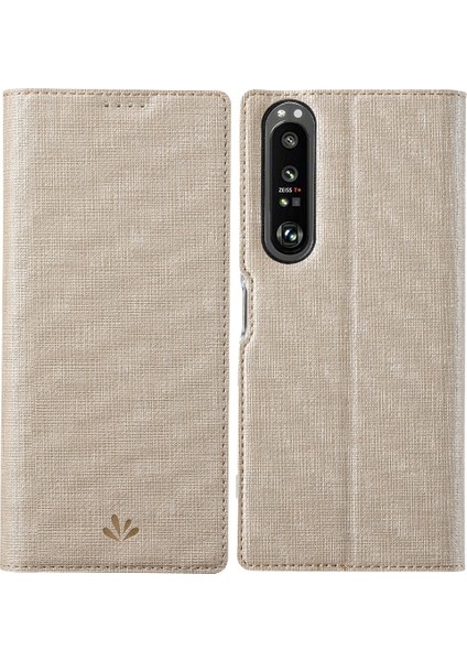 Sony Xperia 1 Telefon Kılıfı - Bej (Yurt Dışından)
