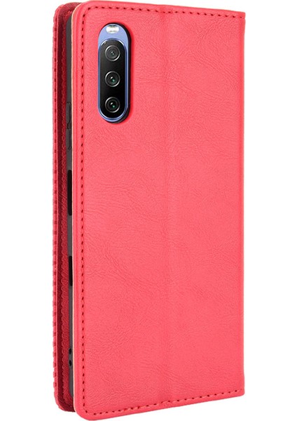 Sony Xperia 10 Telefon Kılıfı - Kırmızı (Yurt Dışından) modelleri