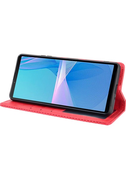 Sony Xperia 10 Telefon Kılıfı - Kırmızı (Yurt Dışından) fırsatları