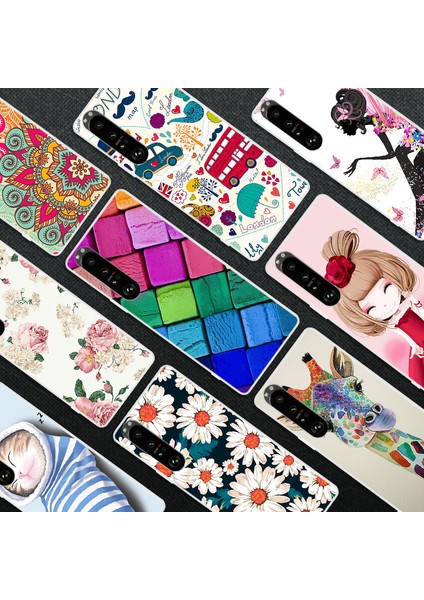 Sony Xperia 1 Telefon Kılıfı - Renkli (Yurt Dışından) indirimleri