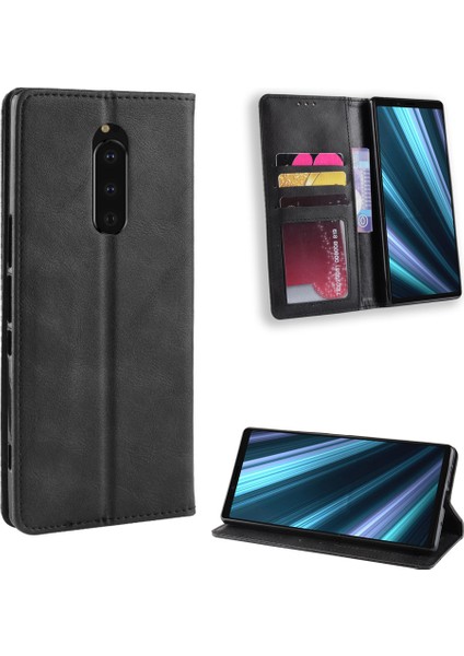 Sony Xperia 1 Telefon Kılıfı - Siyah (Yurt Dışından)
