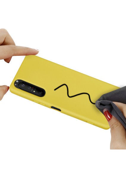 Sony Xperia 1 Telefon Kılıfı - Sarı (Yurt Dışından) modelleri