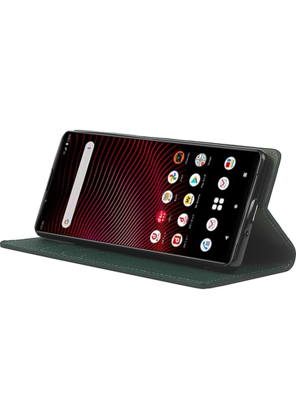 Sony Xperia 1 Telefon Kılıfı - Koyu Yeşil (Yurt Dışından) fırsatları