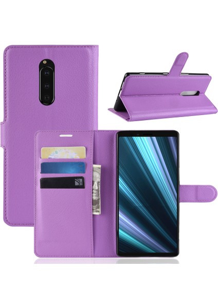 Sony Xperia 1 Telefon Kılıfı - Mor (Yurt Dışından)
