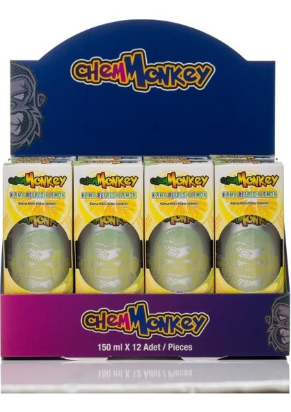 Chemmonkey Klima Bombası Limonlu Tazeleyici Yenileyici 12 x 150 ml fiyatları