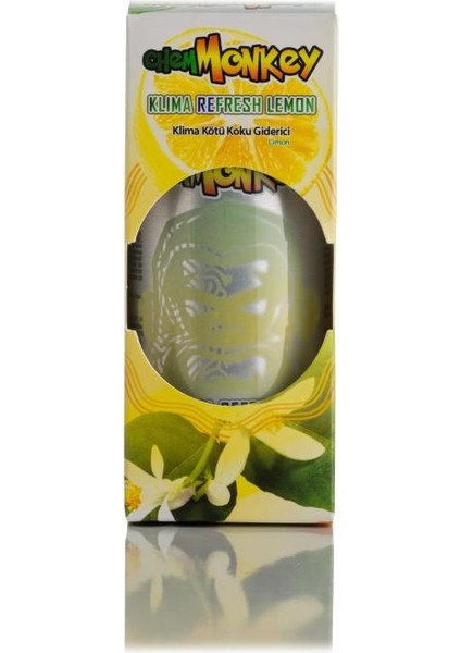 Chemmonkey Klima Bombası Limonlu Tazeleyici Yenileyici 12 x 150 ml modelleri