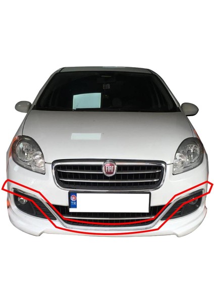 Linea Ön Tampon Çıtası Nikelajlı 3 Parçalı Set fiyatları