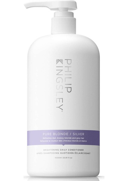 Pure Blonde/silver Conditioner - Sarı ve Gri Saçlara Özel Anti Yellow Günlük Şaç Bakım Kremi 1000ML