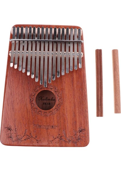 2 Pcs 17 Dıy Mbira'lar İçin Piyano Ahşap Köprüsü Not (Yurt Dışından)