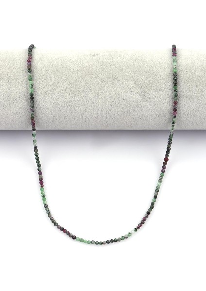 Anyolit Doğal Taş Dizi 2 mm Fasetli Kesim fiyatları