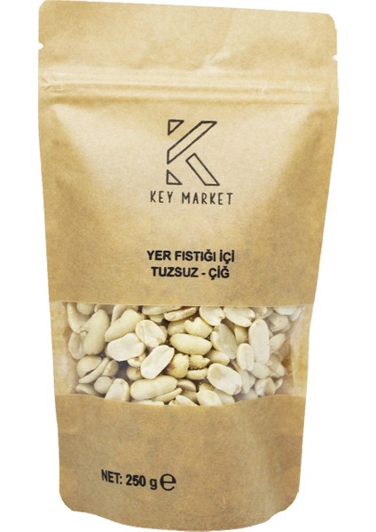 Soyulmuş Tuzsuz Az Kavrulmuş Yer Fıstığı 250 gr