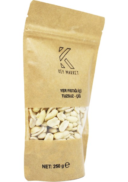 Soyulmuş Tuzsuz Az Kavrulmuş Yer Fıstığı 250 gr