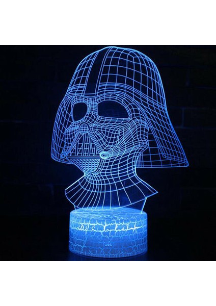 3D Star Wars Illusion LED Gece Lambası(Yurt Dışından)
