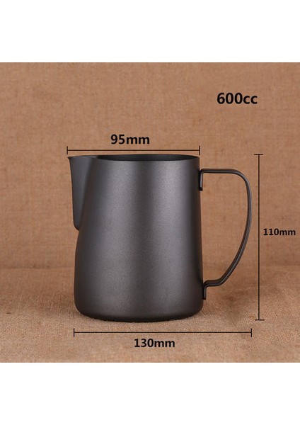 600ML Kalınlaştırmak Paslanmaz Çelik Kahve Süt Köpürme(Yurt Dışından) fırsatları