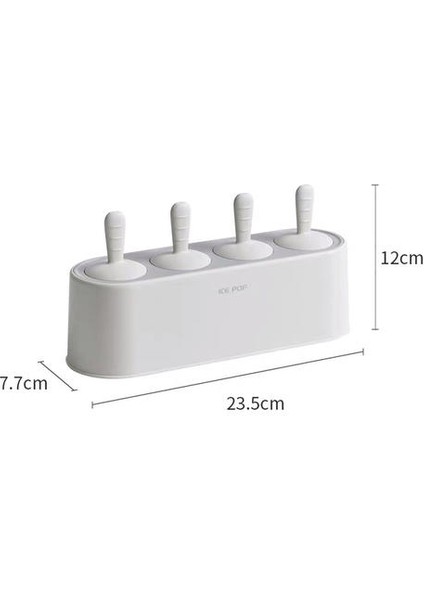 4 Delik Silikon Buz Kalıp(Yurt Dışından)