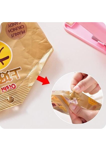Taşınabilir Isı Mühürleyen Plastik Paket Saklama Çantası(Yurt Dışından)