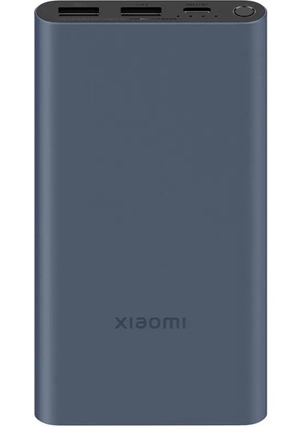 22.5W Powerbank Taşınabilir Hızlı Şarj Cihazı 10000 mAh Siyah Xiaomi Türkiye Garantili