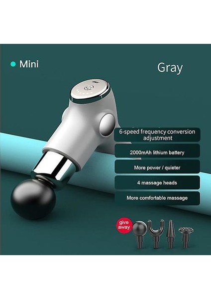 Mini Masaj Tabancası LCD Ekran Masajı(Yurt Dışından)