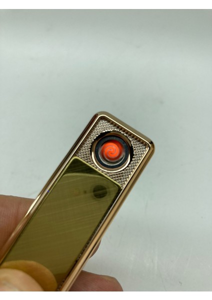 Gıger USB Şarjlı Çakmak Sarı