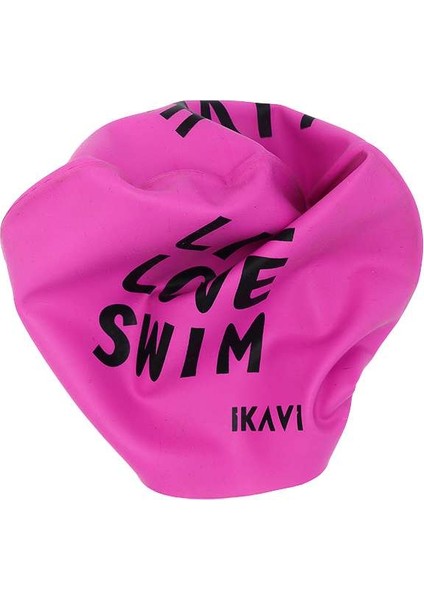 Love Live Swim Baskılı Silikon Bone (Pembe)