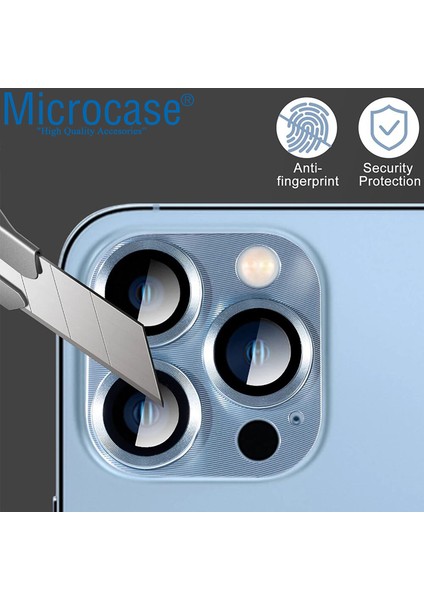 iPhone 14 - iPhone 14 Plus Kamera Camı Lens Koruyucu Halka Set - AL3130