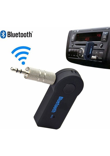 2 in 1 Bluetooth Aux Kiti Bluetooth 5.0 Hd Ses Araç Kiti Hb