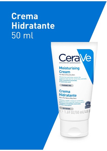 Nemlendirici Krem Kuru ve Çok Kuru Ciltler (50 Ml)