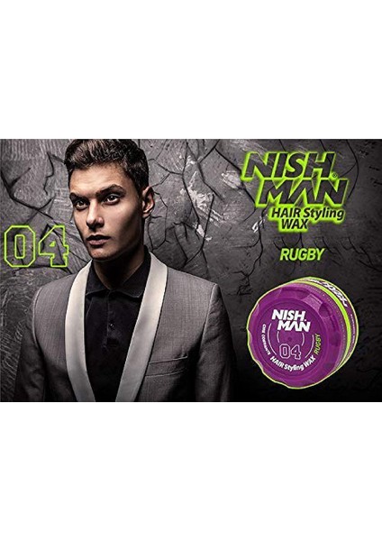 Nishman Saç Şekillendirici Wax (04 Rugby, 150ML) modelleri