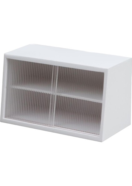 Ahşap Dollhouse Minyatür Mobilya Kek Dolabı Sahneler Dekor Beyaz (Yurt Dışından) fırsatları