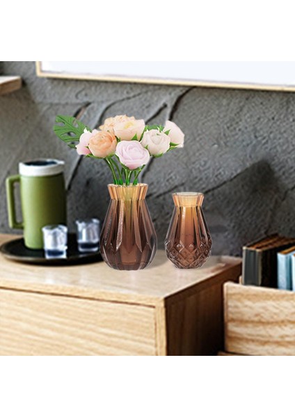 1:12 Dollhouse Minyatür Simülasyon Süsleme Kahvesi Için Saksı Bitkileri (Yurt Dışından)