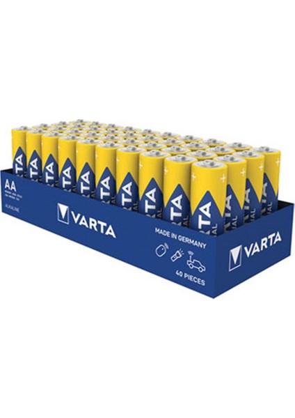Endüstriyel Aa Kalem Pil 1.5V Alkalin 40'lı Kutu indirimleri