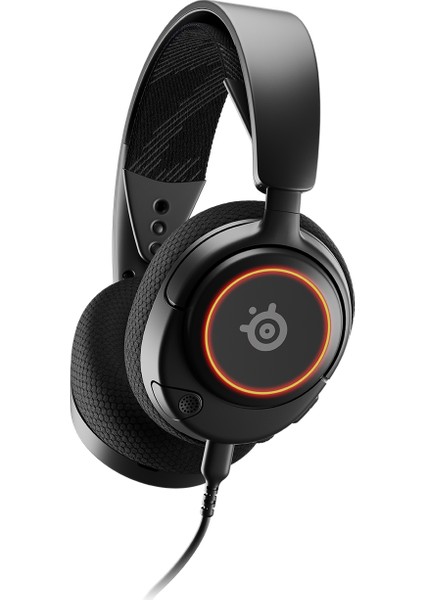 Steelseries Arctis Nova 3 Multi-System Oyun Kulaklığı — Hi-Fi Sürücüler — 360° Uzamsal Ses — Rgb Işıklar — Clearcast Gen 2 Mikrofon — Pc, Ps5, Ps4, Switch