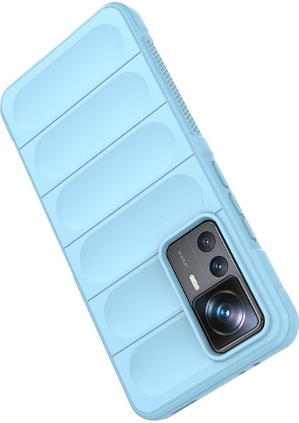 Xiaomi Mi 12T Pro Için Telefon Kılıfı - Açık Mavi (Yurt Dışından) modelleri