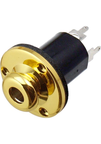 6.35 mm. Gitar Pedalı / Ekolayzer Eq Uç Pimi Soketi Elektrik Veya Akustik Altın (Yurt Dışından)