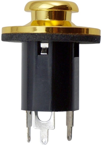 6.35 mm. Gitar Pedalı / Ekolayzer Eq Uç Pimi Soketi Elektrik Veya Akustik Altın (Yurt Dışından)