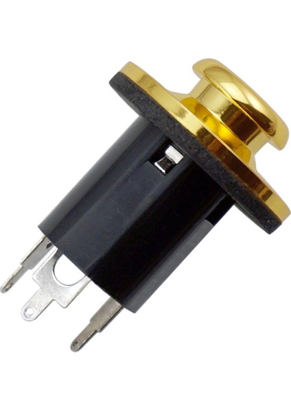 6.35 mm. Gitar Pedalı / Ekolayzer Eq Uç Pimi Soketi Elektrik Veya Akustik Altın (Yurt Dışından)