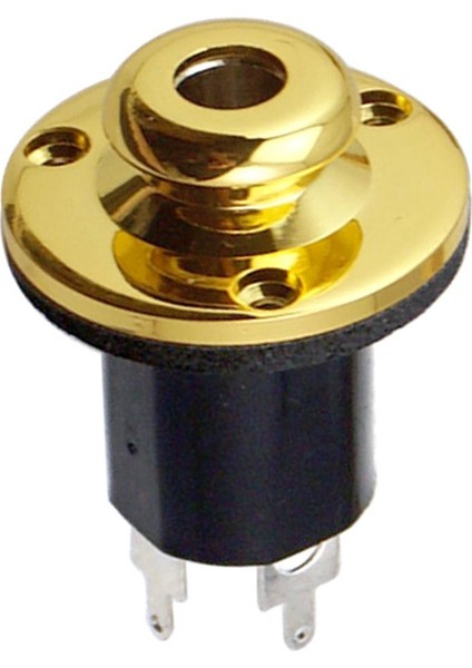 6.35 mm. Gitar Pedalı / Ekolayzer Eq Uç Pimi Soketi Elektrik Veya Akustik Altın (Yurt Dışından)