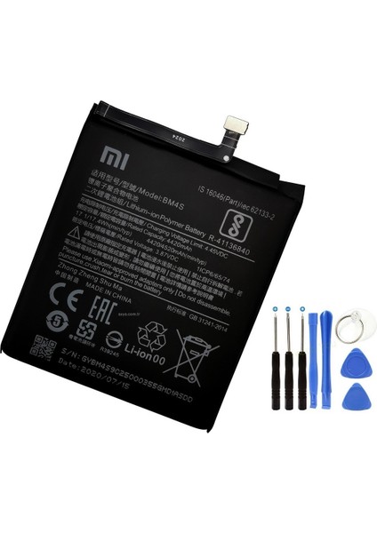 Xiaomi Redmi 10X Pro Pil Batarya BM4S ve Tamir Set