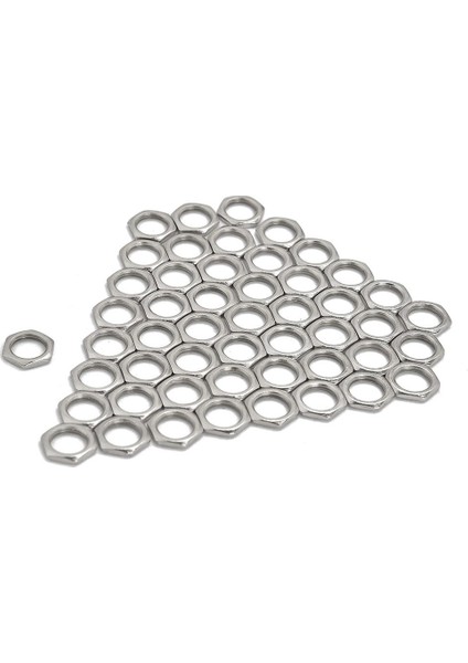 50 Pcs Gitar Potu Somun İnce İplik Somun İnce Somun 8 mm. Çapı Gitar İçin (Yurt Dışından)