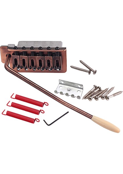 Elektro Gitar Bas Aksesuarı İçin 3 ile 3 Set Köprü (Yurt Dışından)
