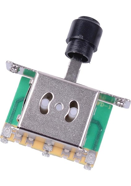 3 Yolu Pikap Anahtarı Seçici Sq İçin Knob Düğmesi Siyah (Yurt Dışından) fırsatları