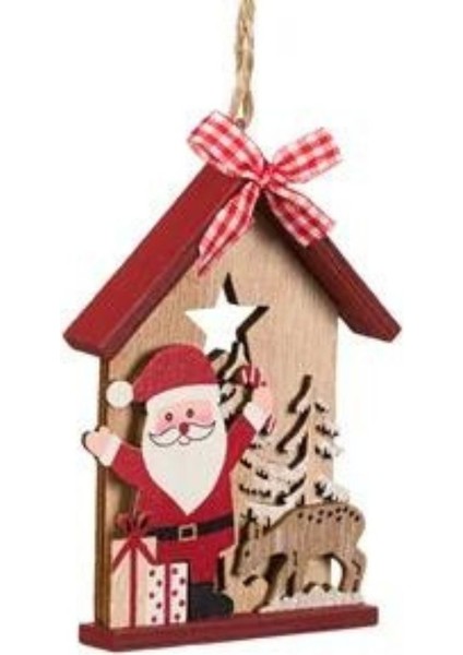 Yılbaşı Noel Baba Dekor Süs 11 cm 1 Adet