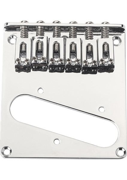 Chrome Electric Gitar Köprüsü 6 Saddles Tek Humbucker Pickup (Yurt Dışından)