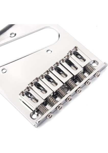 Chrome Electric Gitar Köprüsü 6 Saddles Tek Humbucker Pickup (Yurt Dışından)