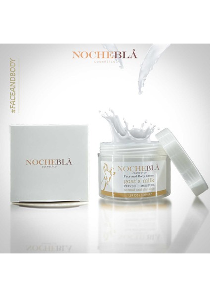 Keçi Sütü Nemlendirici Ve Yenileyici Krem (100 ml)