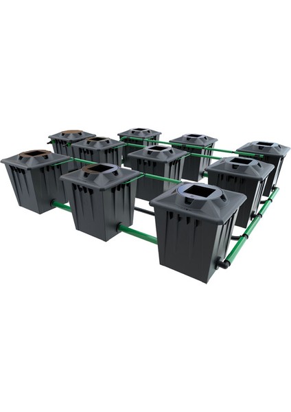 Hydroponics Rdwc 9 Saksı