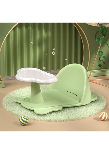 Bebek Duş Banyosu Banyo Banyosu Banyo Sandalye Emme Kupası Bebek 6 Aydan Fazla Yeşil, Tip 03 (Yurt Dışından)