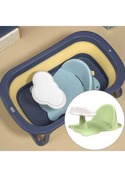 Bebek Duş Banyosu Banyo Banyosu Banyo Sandalye Emme Kupası Bebek 6 Aydan Fazla Yeşil, Tip 03 (Yurt Dışından)