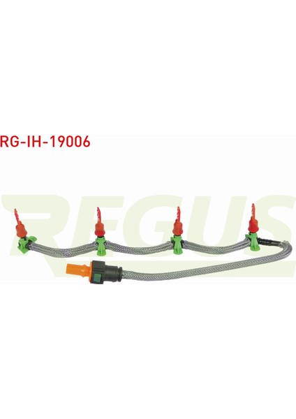 Ford Fıesta Vıı 1.4 Tdci - 1.5 Tdcı 2010- Enjektör Geri Dönüş Hortumu AV6Q9K022CA